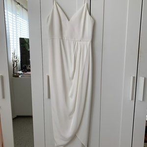 Shona Jay Cocktail Draped Dress